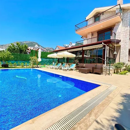 Centrally Located Very Large W Pool Jakuz And Car Park * Fethiye